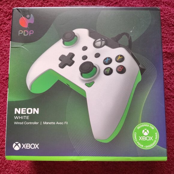 PDP Xbox controller (Neon White) - Picture 1 of 1